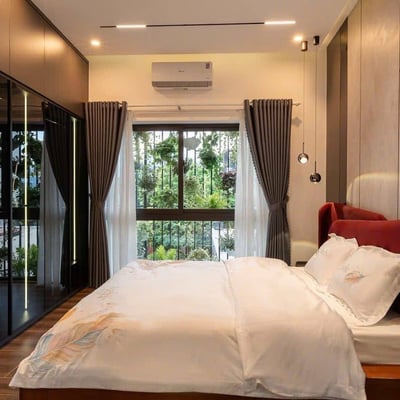 Miete eines neuen Hauses mit Garten und Meerblick im Stadtteil Lien Chieu, Da Nang, Vietnam